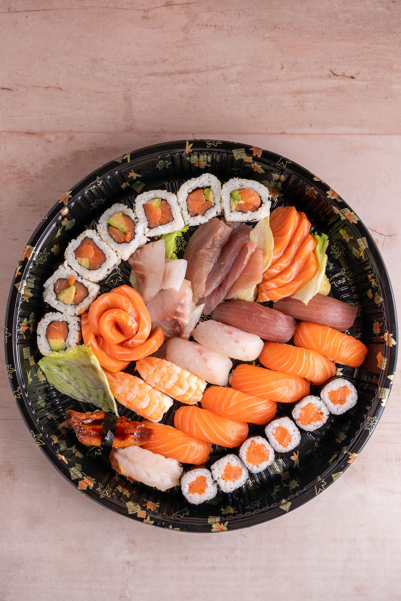 Mix di Uramaki, Nigiri, Hosomaki e Sashimi
