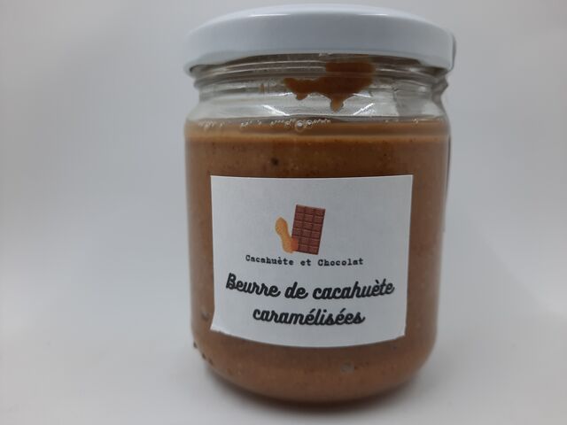 Beurre de cacahuète caramélisé 