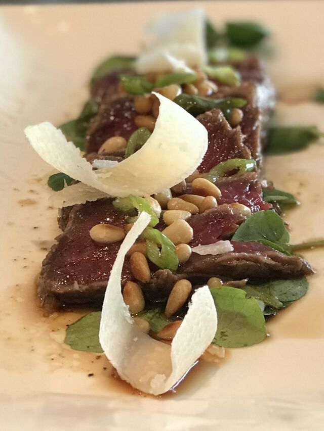 Tataki de boeuf au soja
