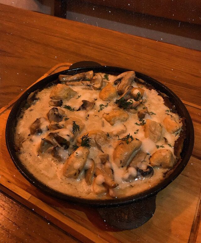 Дерун з куркою