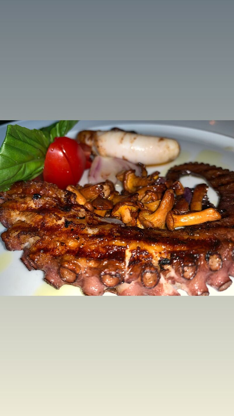 Pulpo, Calamaretti, Pfiferlingen