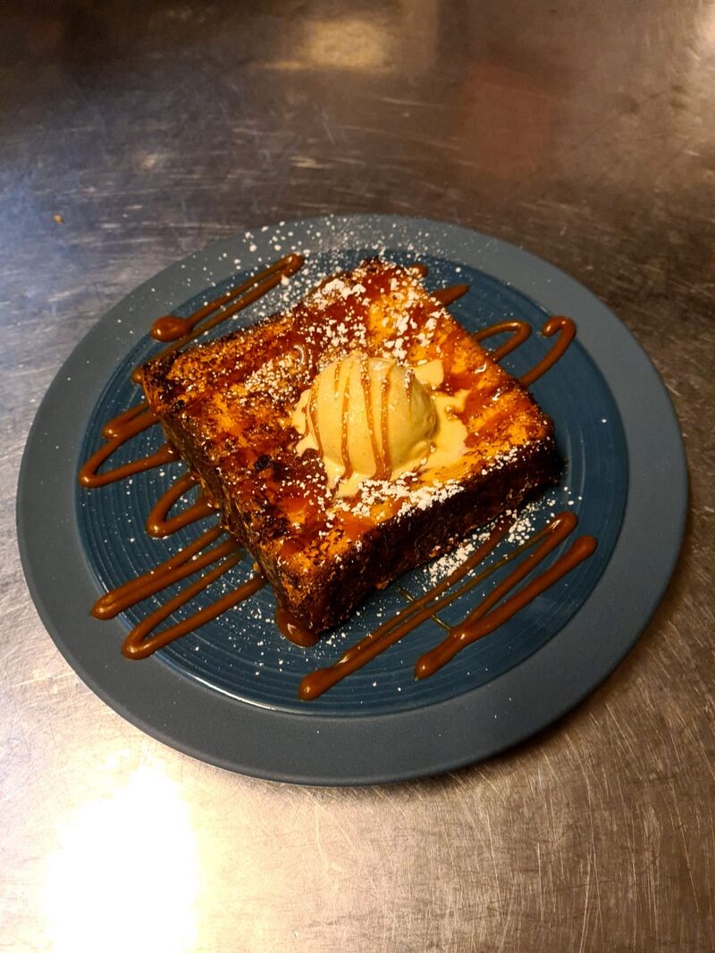 Brioche perdu caramel au beurre salé 