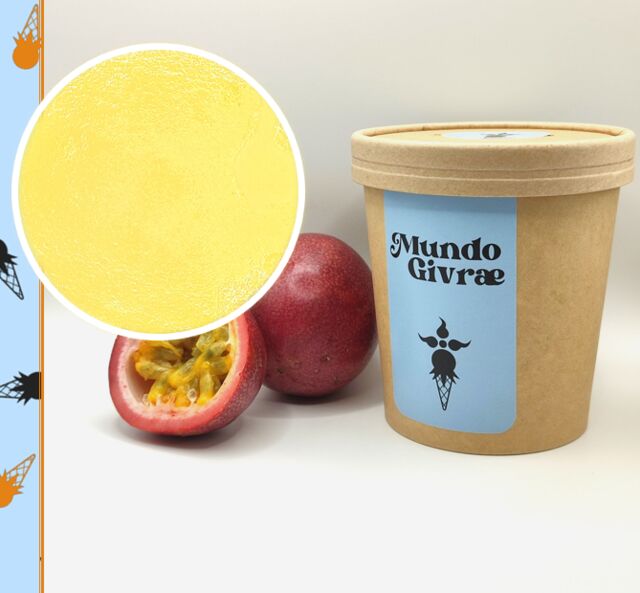 Sorbet plein fruit - Fruit de la passion