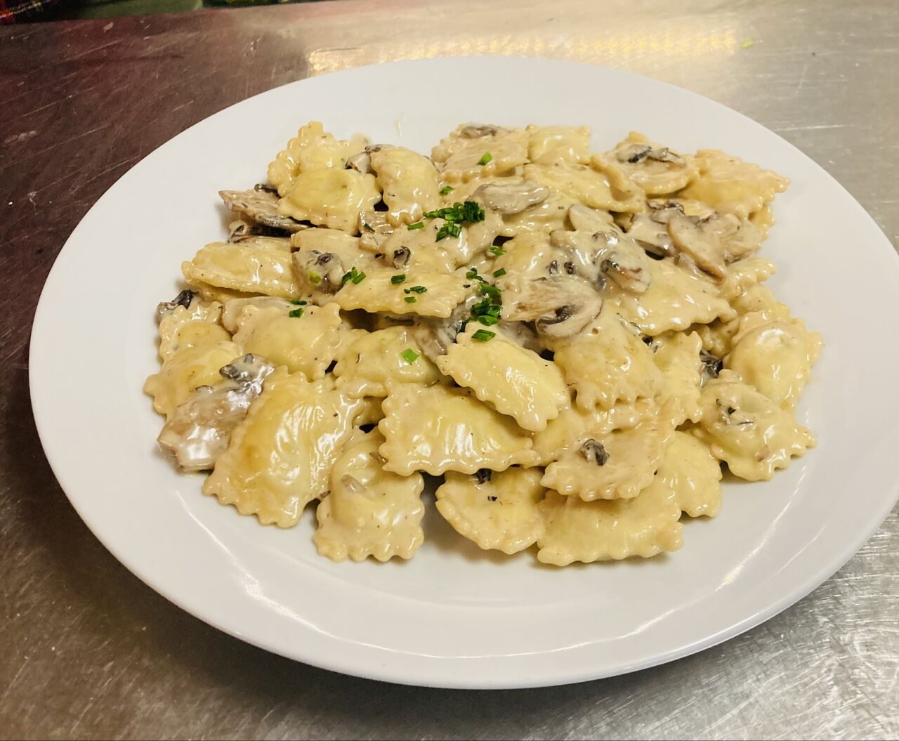 Ravioles aux champignons