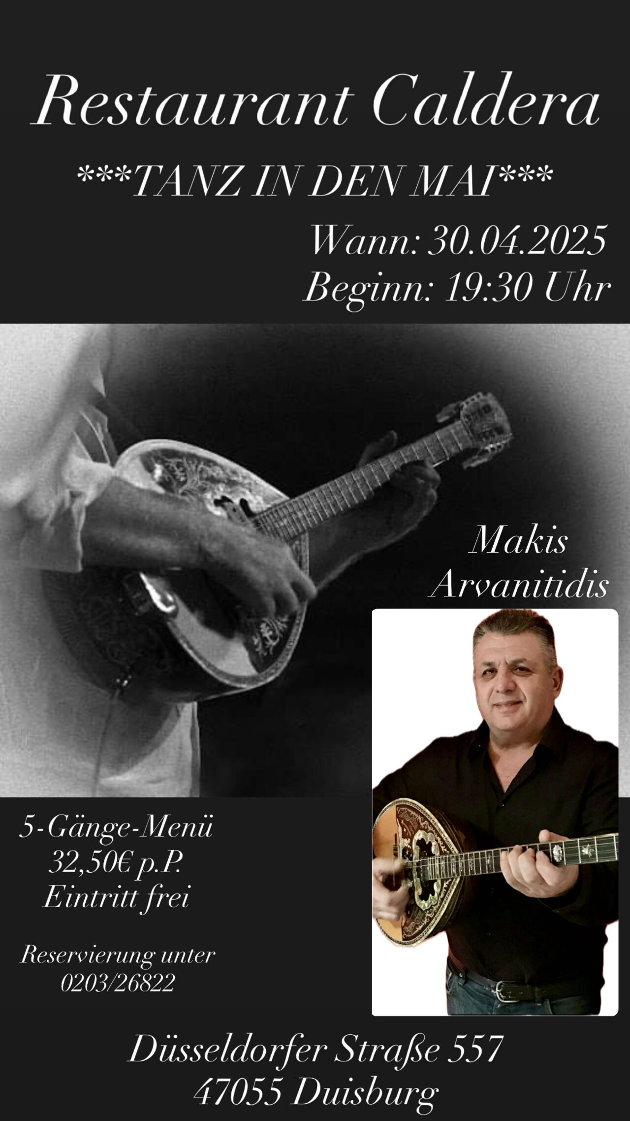 Griechischer Abend mit Live-Musik!