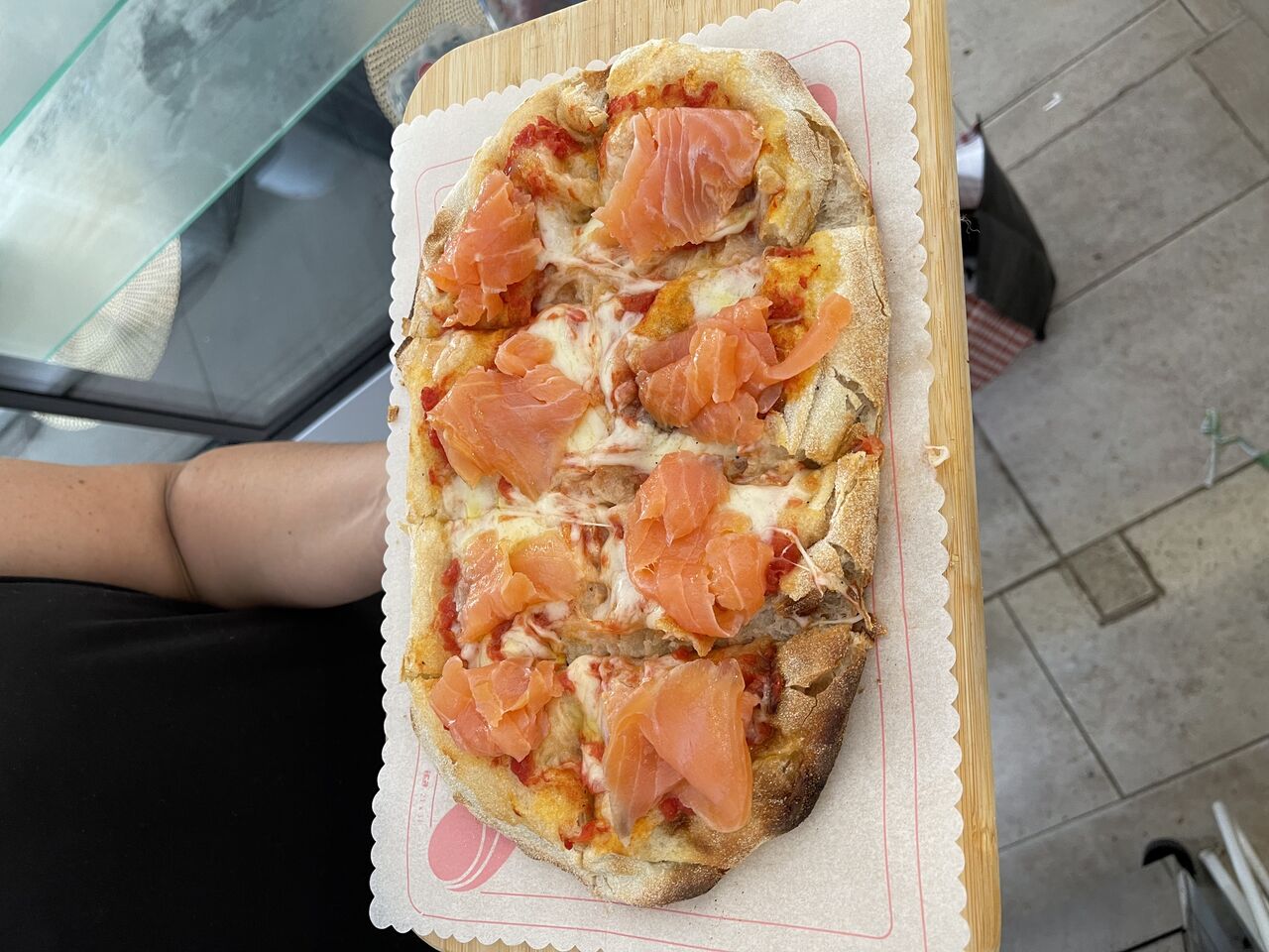 Margherita avec Saumon