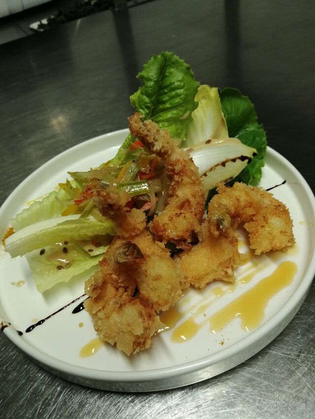 Crevettes croustillantes