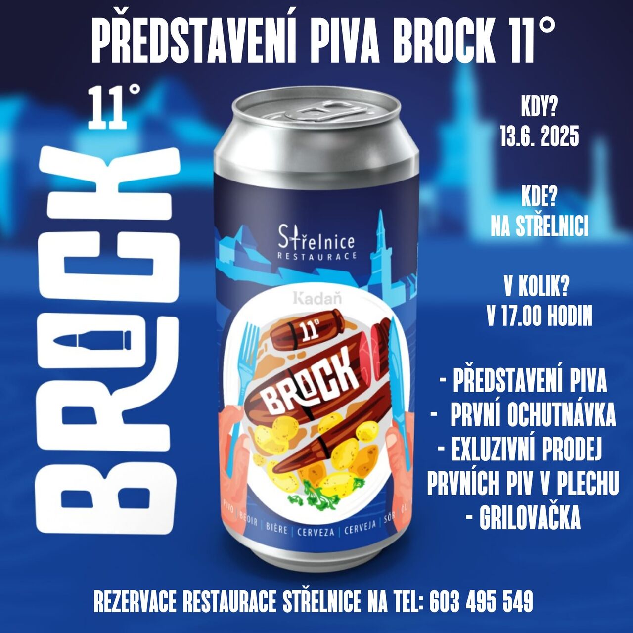 Přestavení Lokálního piva Brock 11