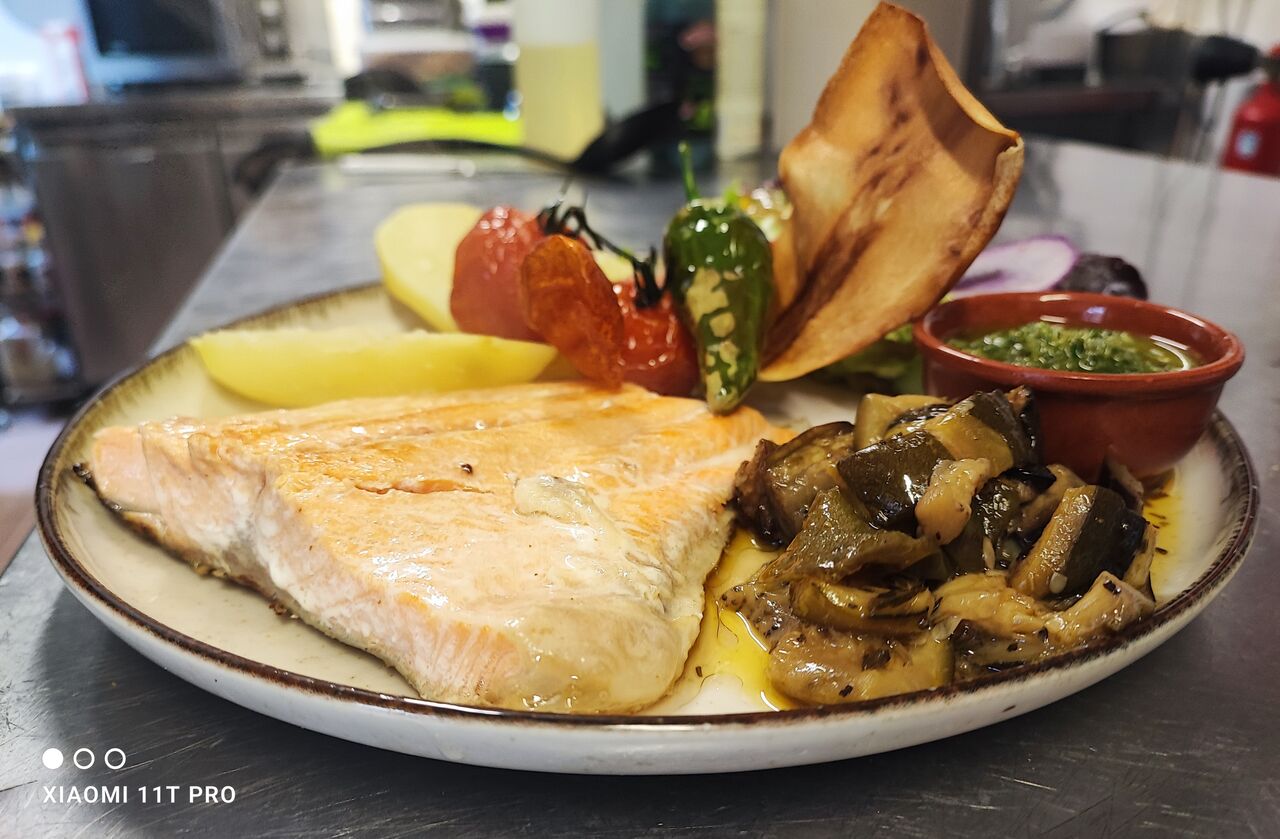 Pavé de truite du pays