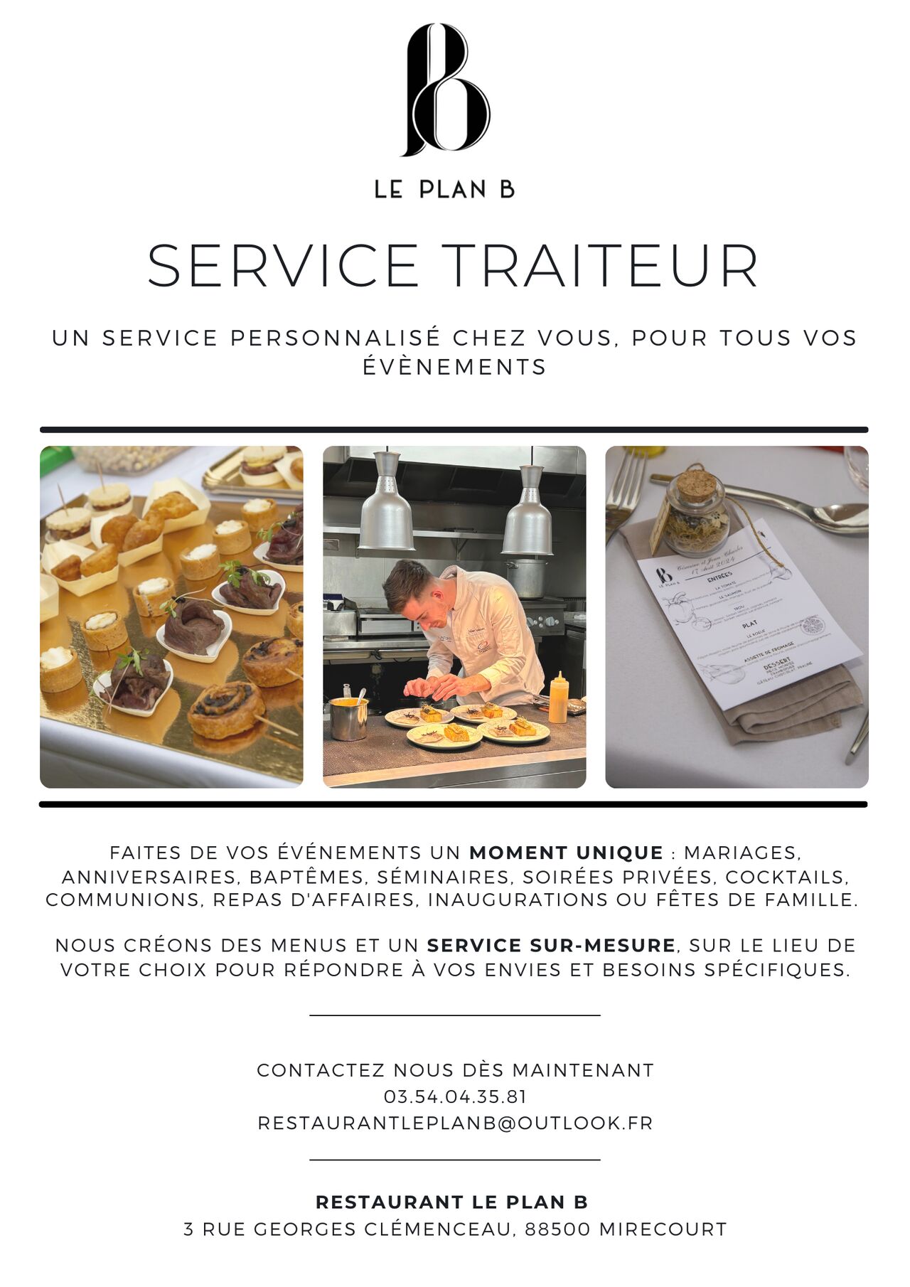 Service traiteur