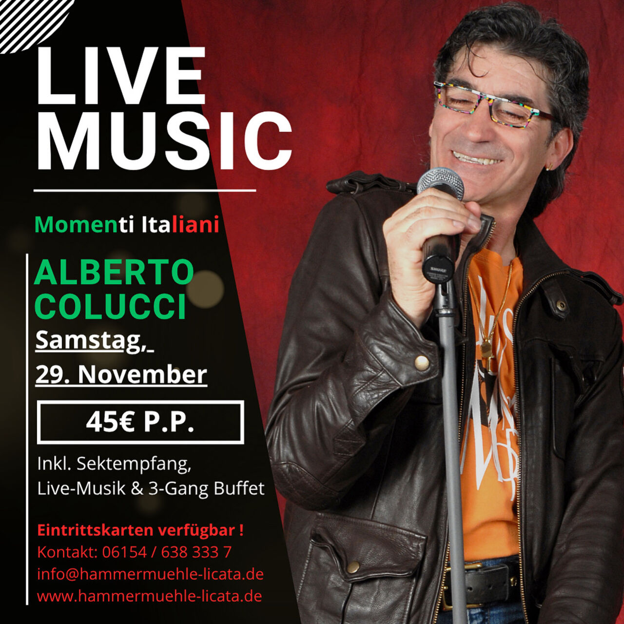Alberto Colucci Livemusik