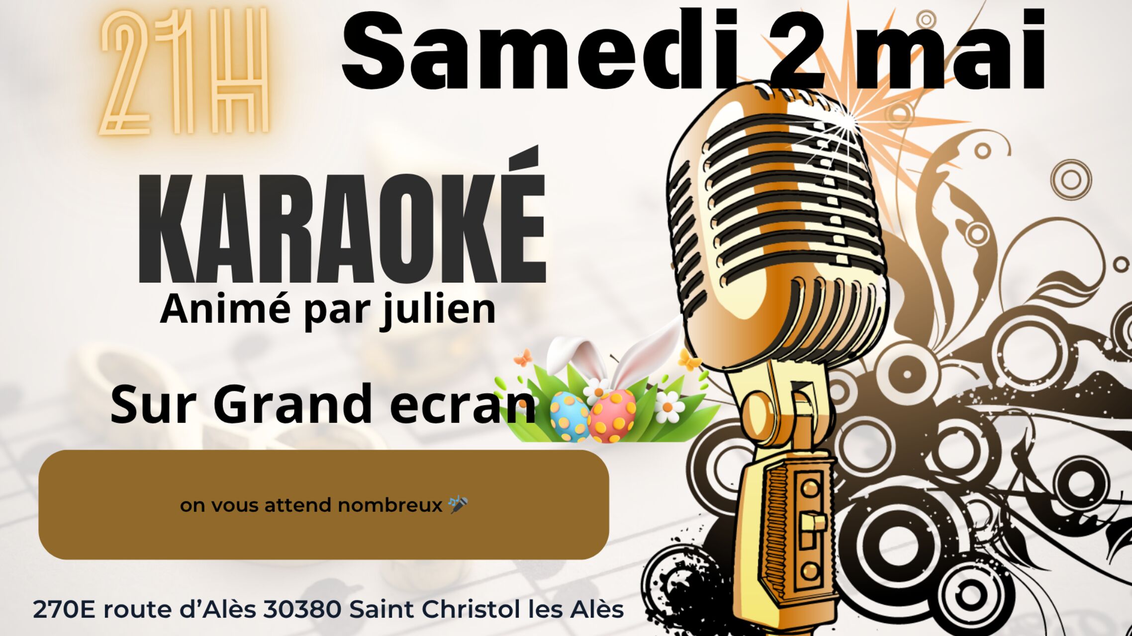 🎤Karaoké 2/05🎤