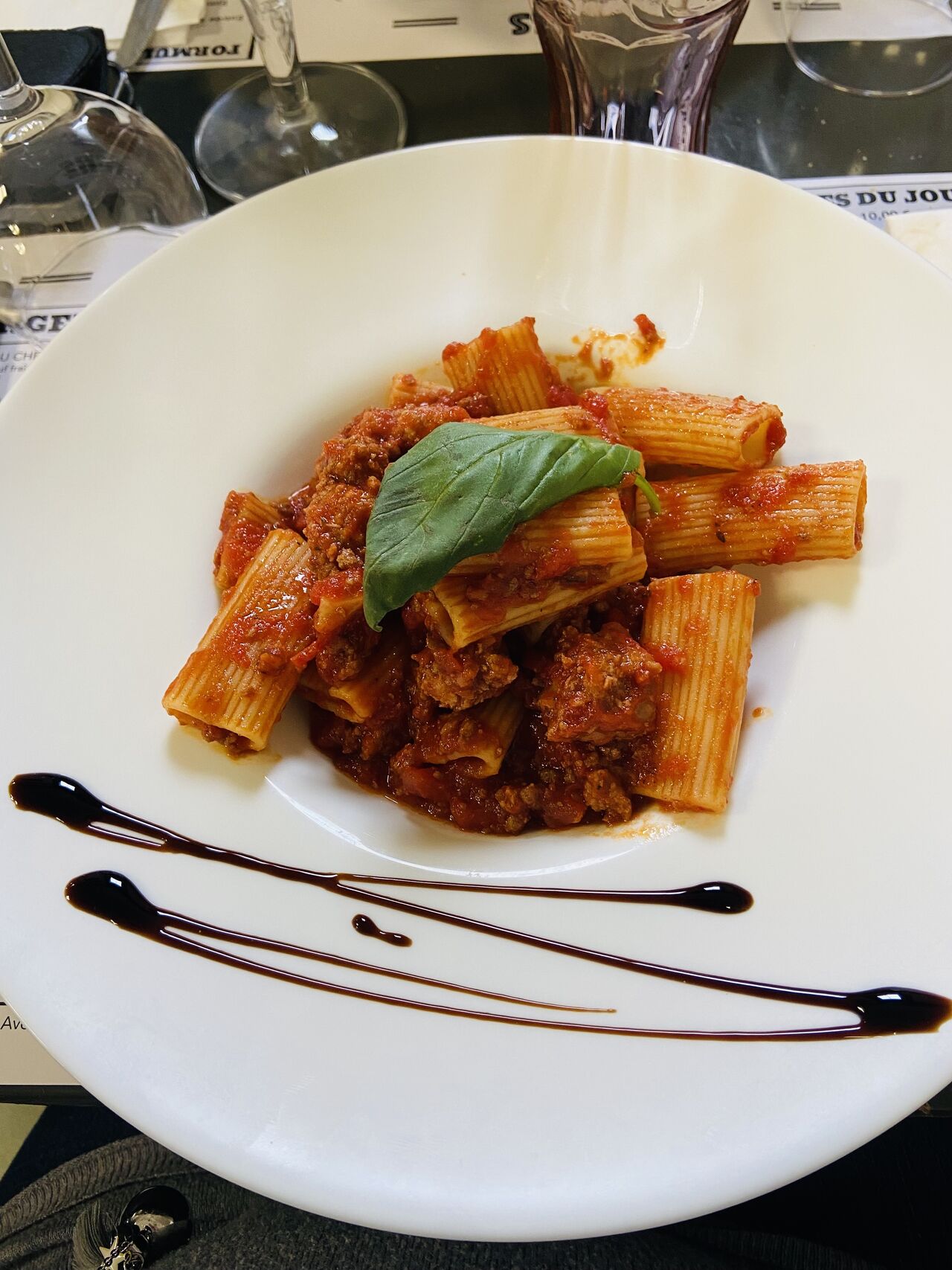 Rigatoni alla Toscana !
Tous les mercredis, plat du jour aux couleurs de l'Italie !