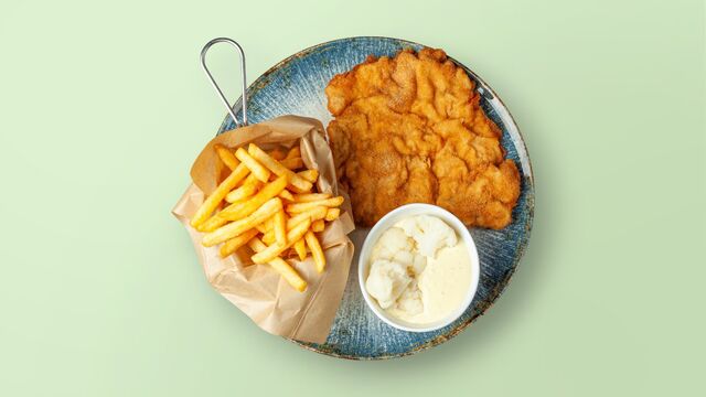 Schnitzel Blumenkohl