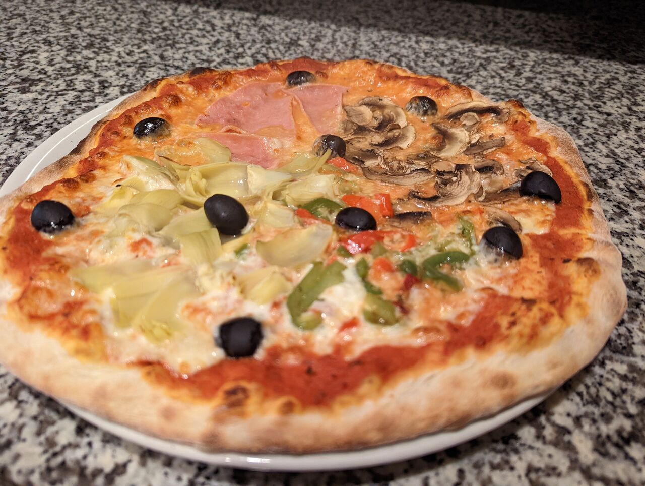 PIZZA QUATTRO STAGIONI 🍕