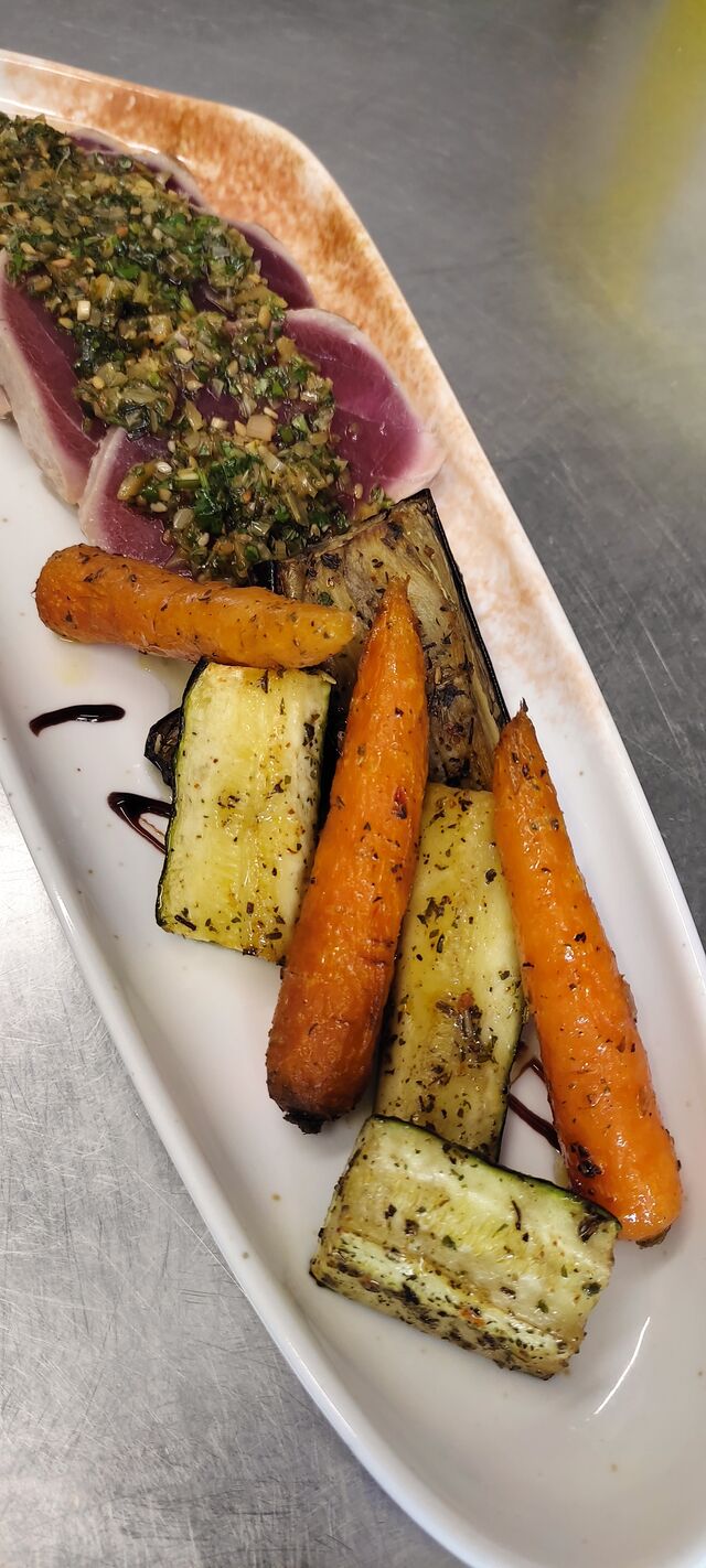 Thon mariné vierge à la thaï