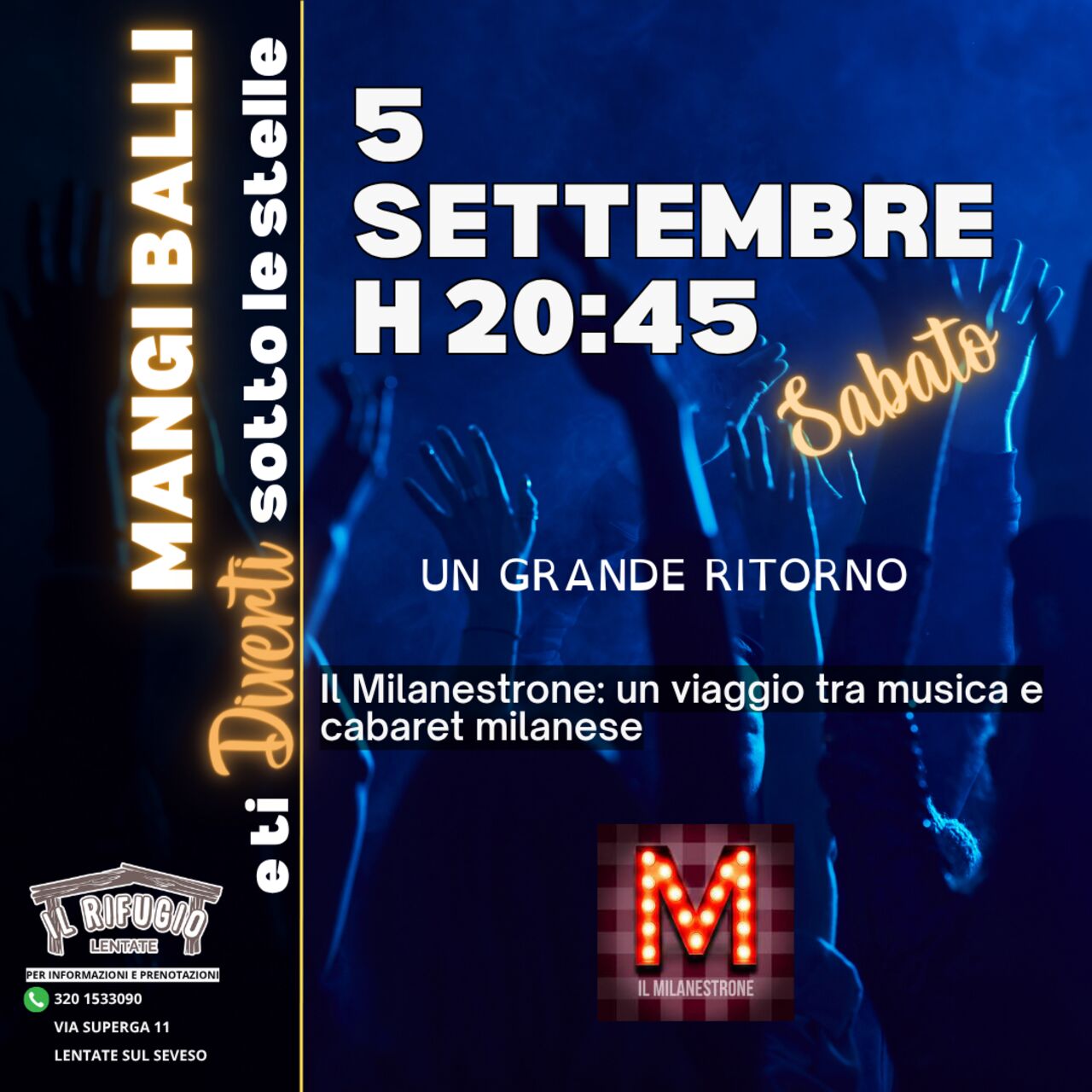5 SETTEMBRE " IL MILANESTRONE"