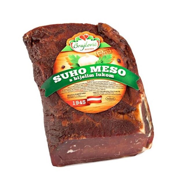 SUHO MESO BRAJLOVIC SA BIJELIM LUKOM 1KG