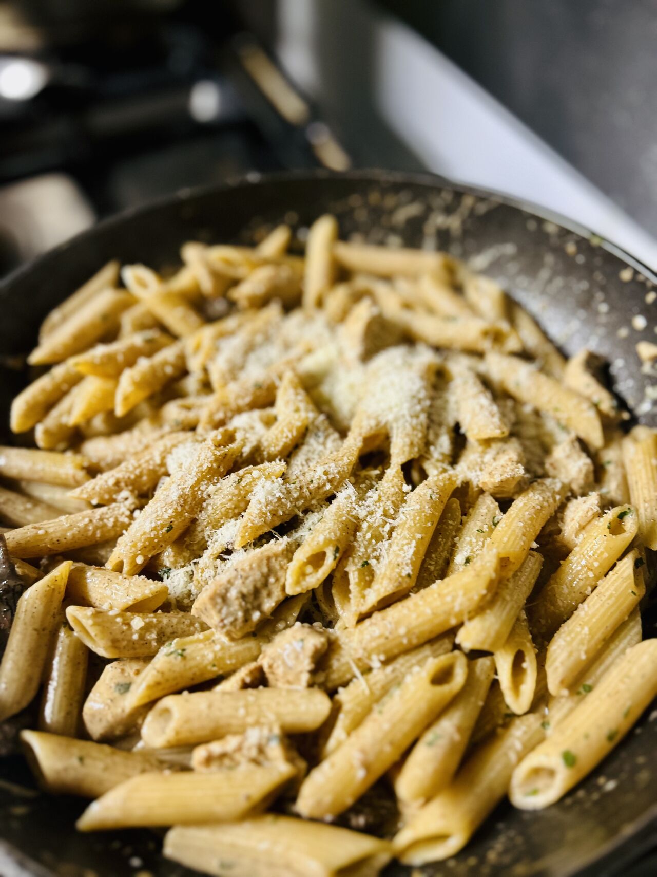 Pâtes aux morilles