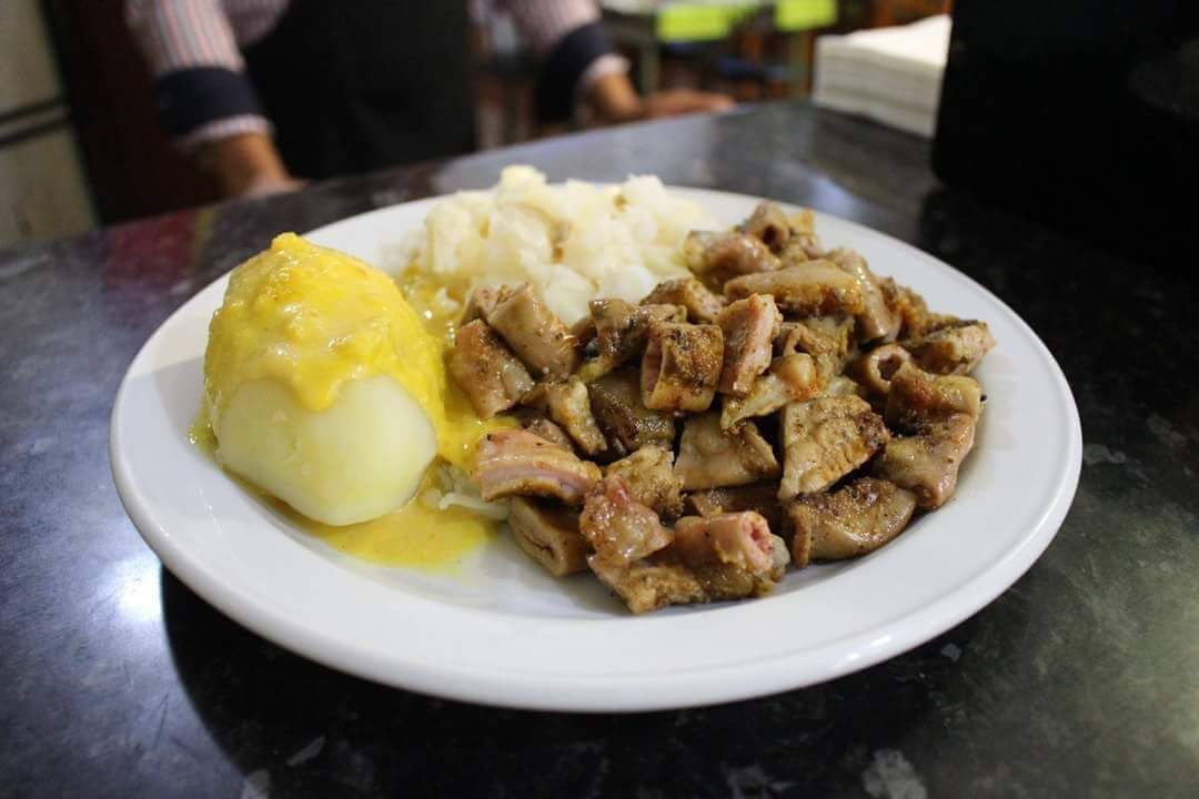 Tripitas en el Bar Mi Tierra Linda