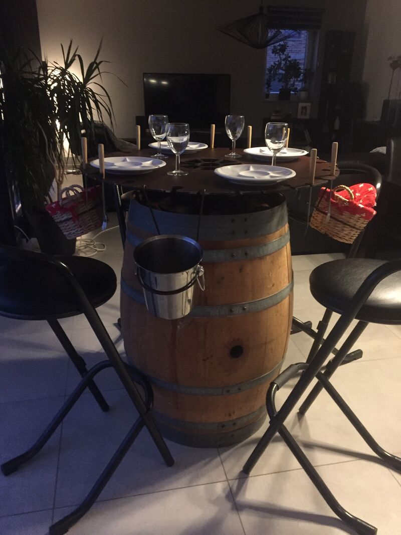 Fût fondue et pierrade a livrer