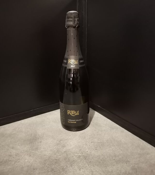 Domaine Rieflé-Landmann, crémant d'Alsace brut bio=17.50€ 