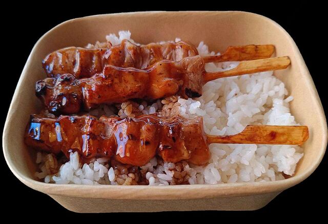 BROCHETTE poulet sauce yakitori x 3