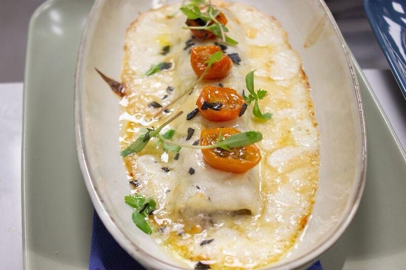 Canelón de ternera Wayu