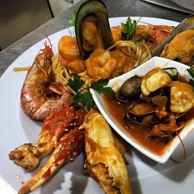 SPAGHETTI AUX FRUITS DE MER