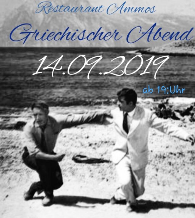 14.09. Griechischer Abend
