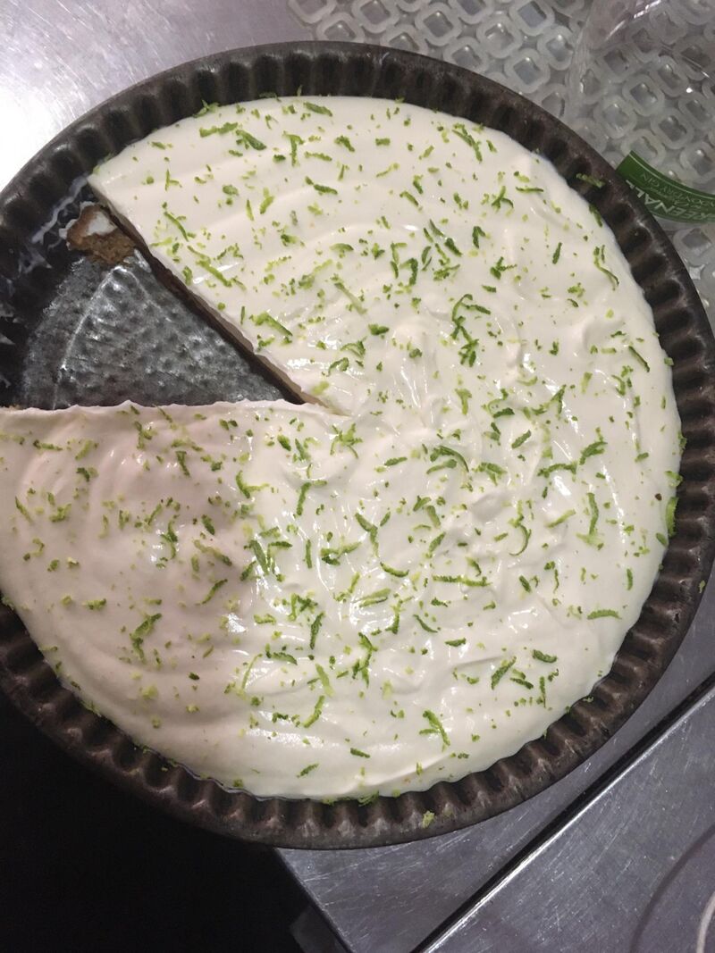 Tarte de Lima caseira