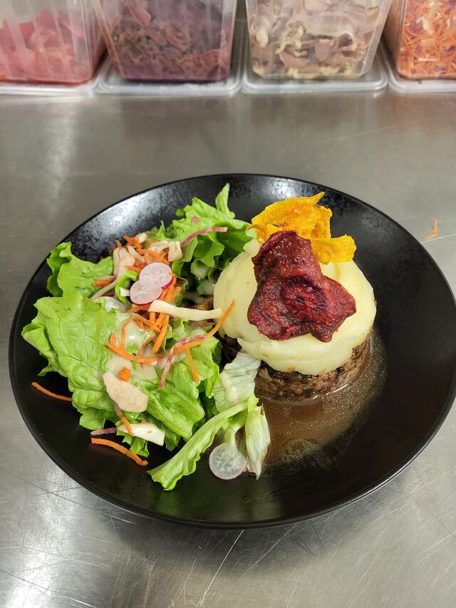 Parmentier de canard 