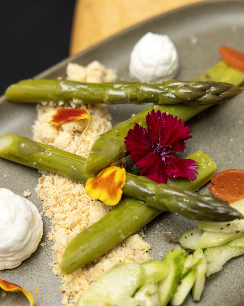 Asperges vertes (vegan)