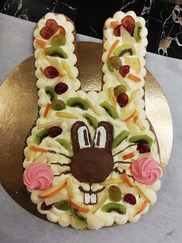 Rabbit cake vanille