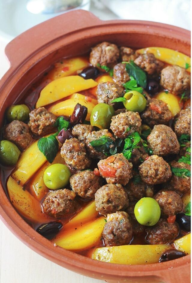 Tajine boulette olive