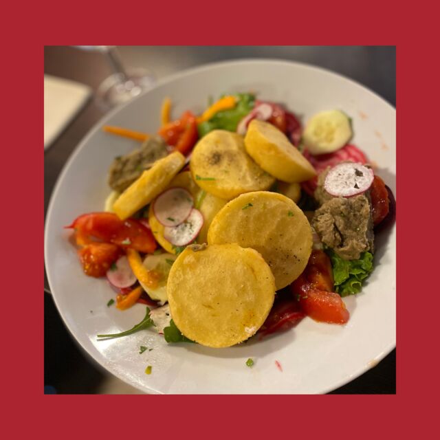 Salade de pannis au ROSEMONDE 