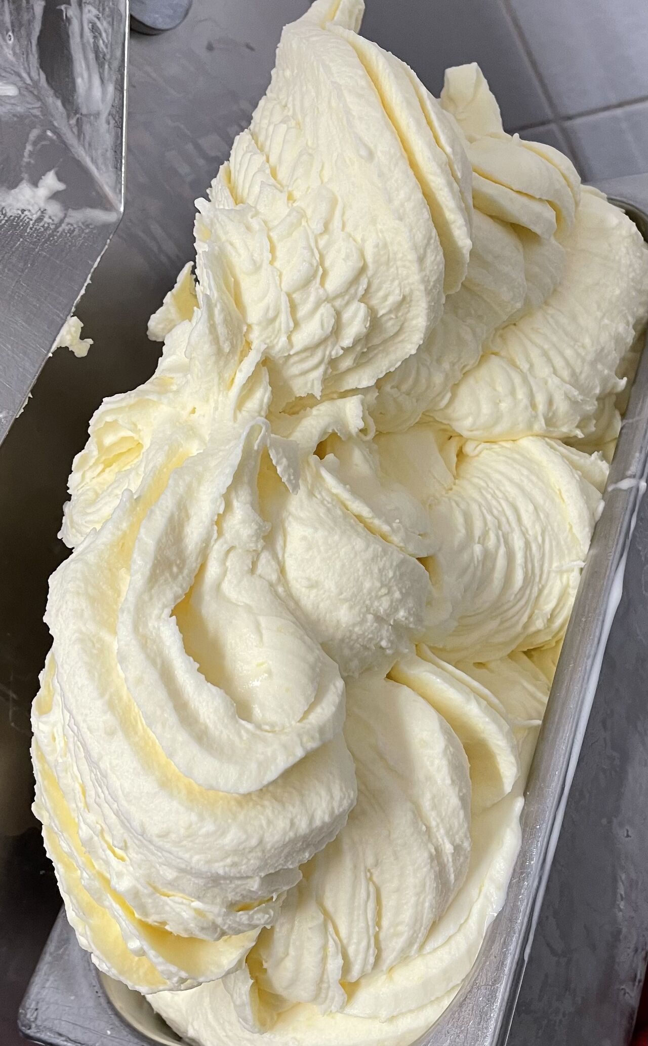 Hausgemachte mango eis 😋