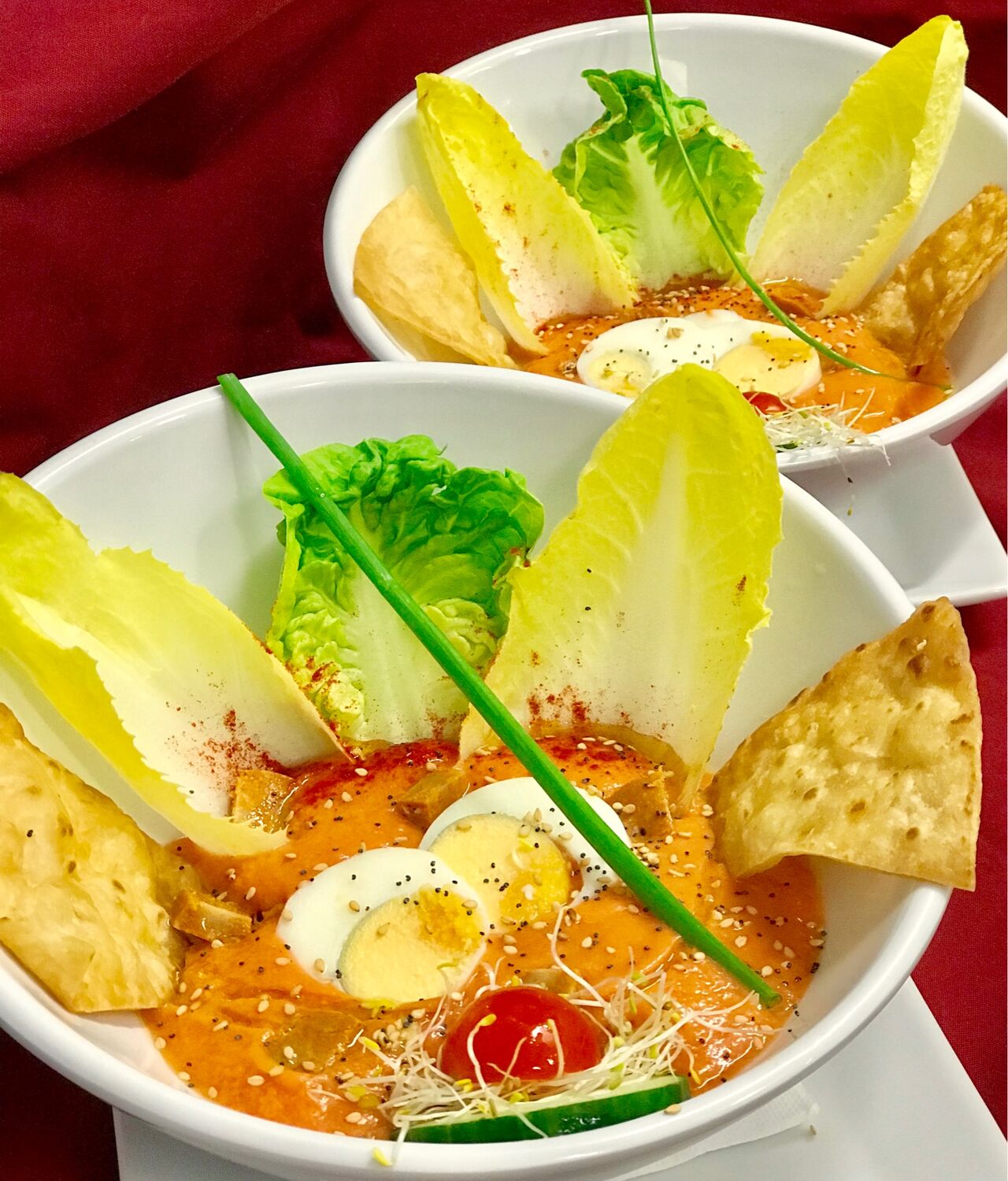 Salmorejo Yerbabuena