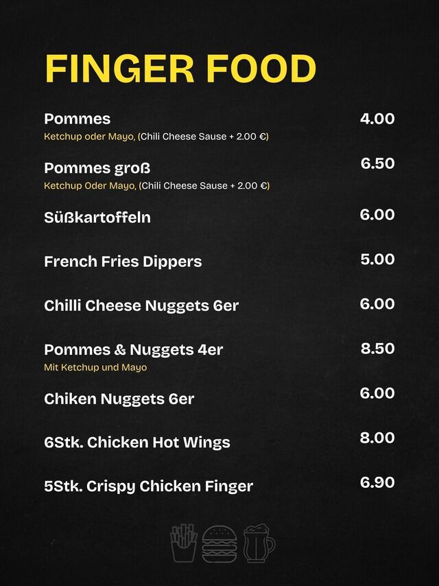 FINGER FOOD