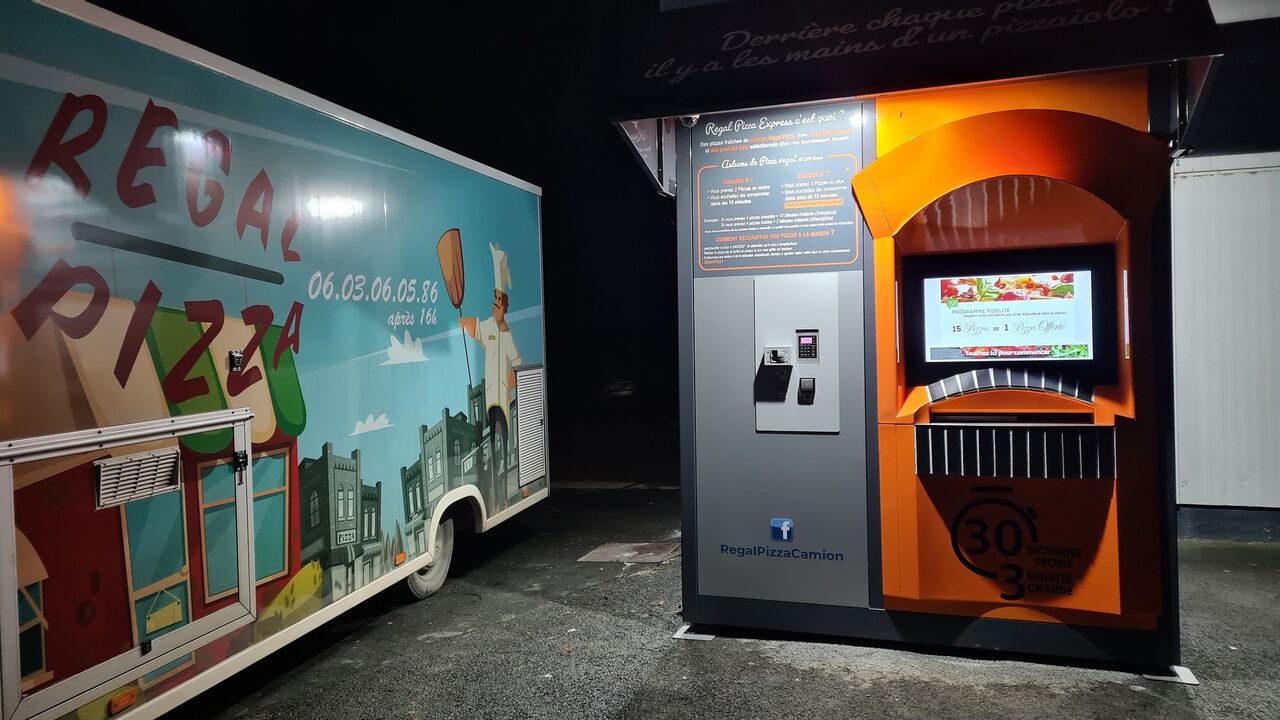DISTRIBUTEUR REGAL PIZZA EXPRESS 24h/24h