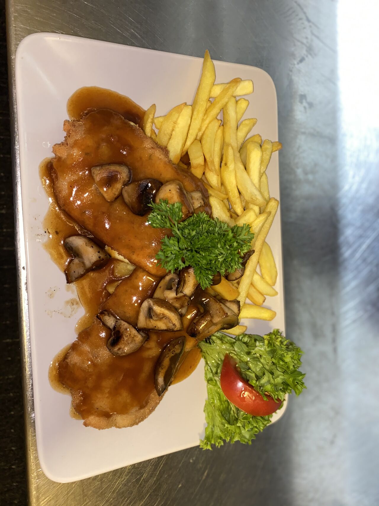 Jägerschnitzel