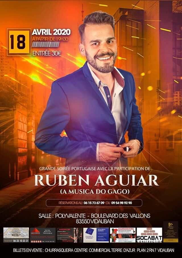 Soirée portugaise le 18 avril 2020 possibilité de repas sur place les places sont à retirer au restaurant chourrasqueira a vidau