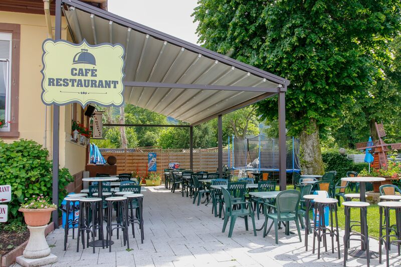 Terrasse restaurant (70 couverts)
