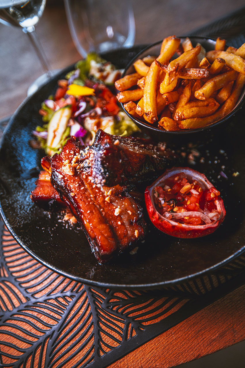 Travers de porc en sarcives