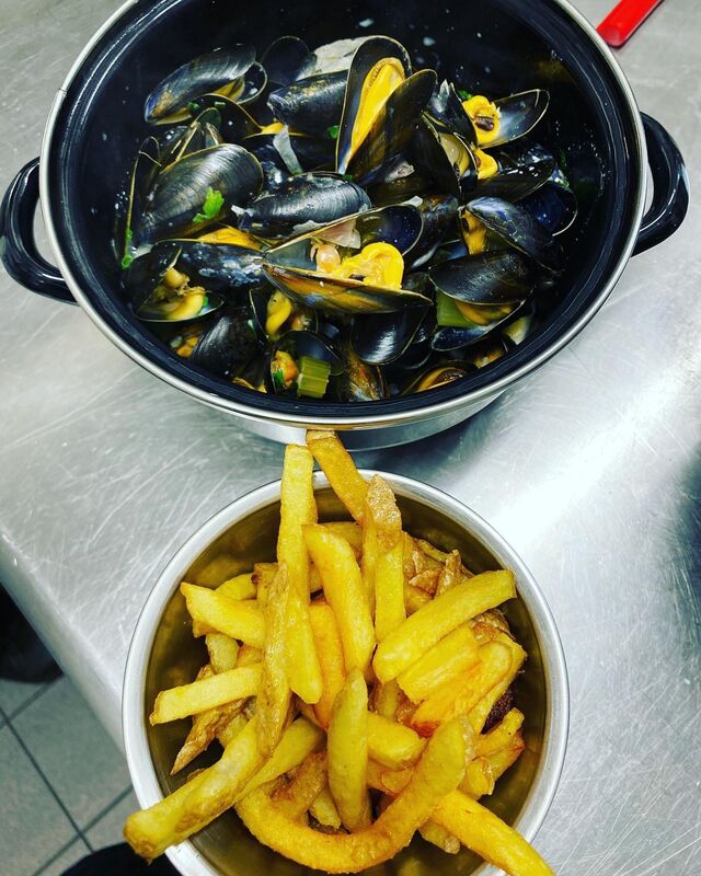 Moules + Frites maison le weekend