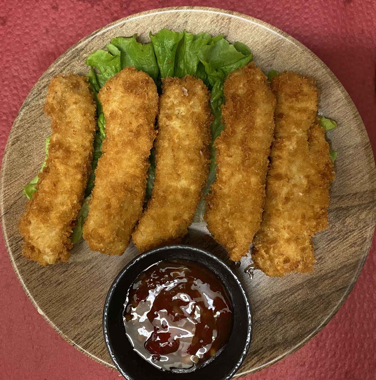 Poulet tempura 