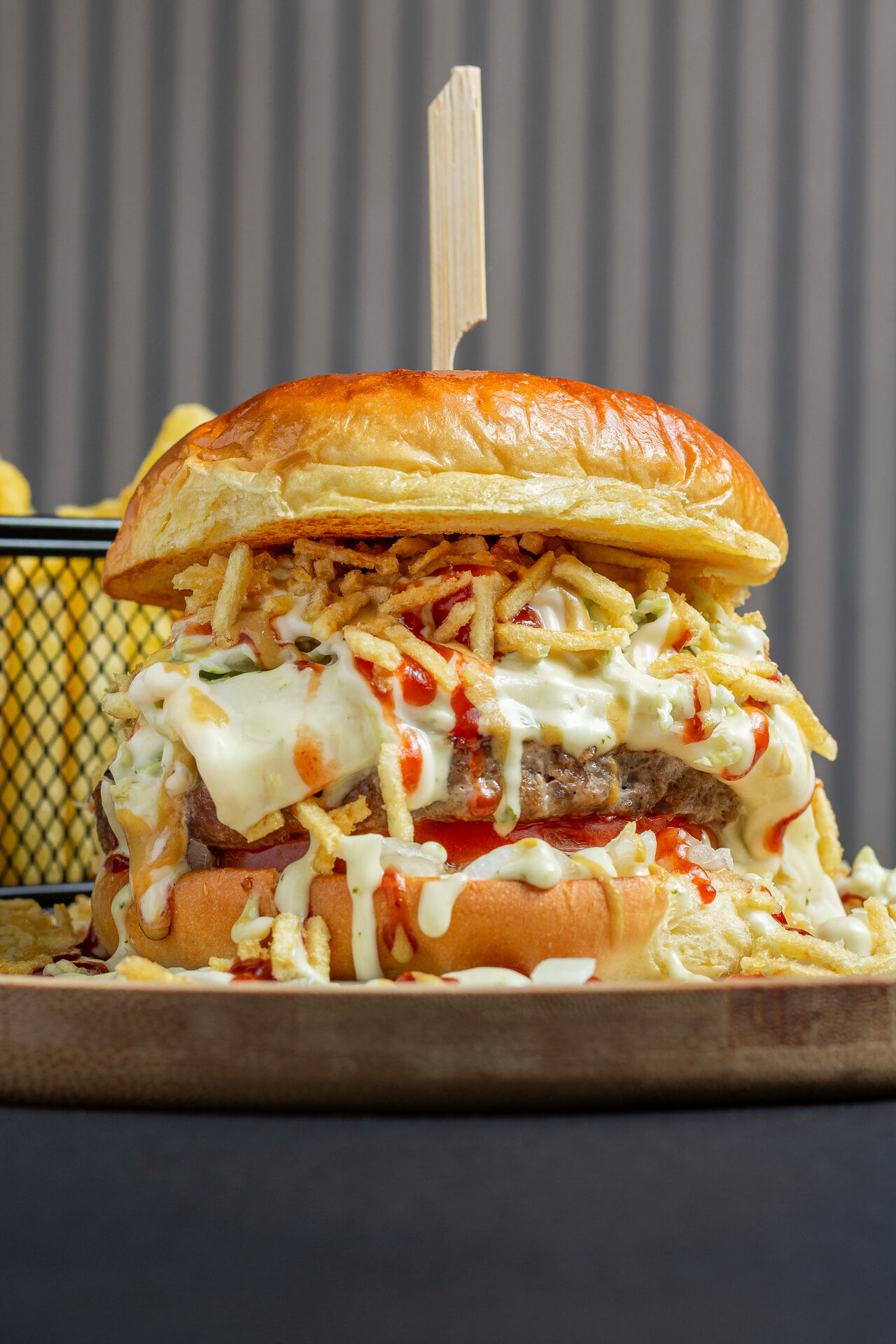 Hamburguesa Maracucha con Queso