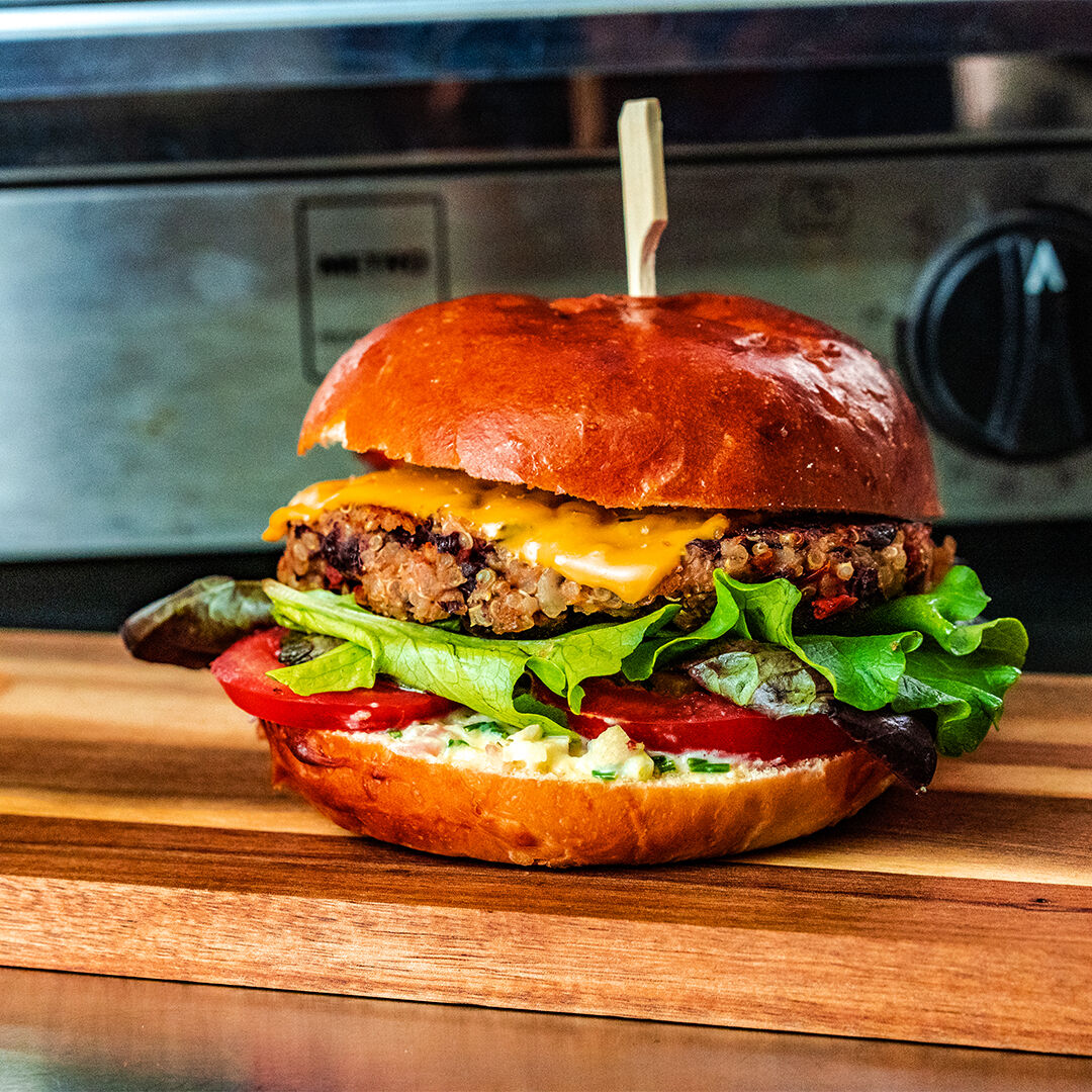 Notre VeggieBurger 🤩