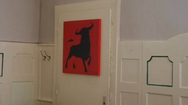 Kunst und andalusischer Stil in Düsseldorf. im Restaurant Sol y Sombra