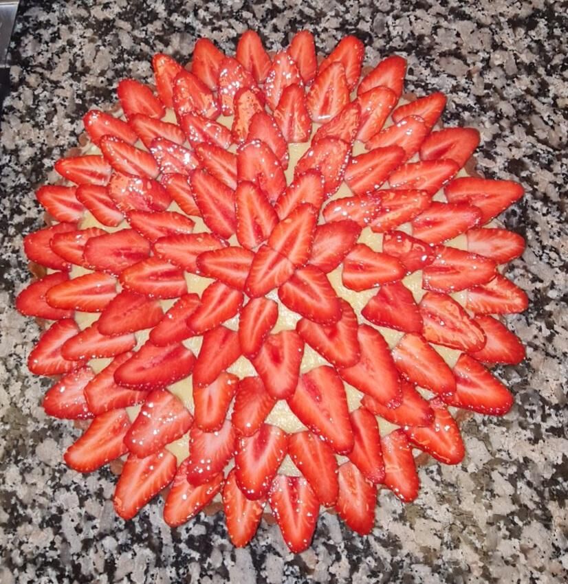 Tarte aux fraises